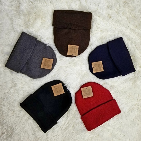 💥LAST ONE💥 Bundle of 2 Soft Knit Beanie Winter - Picture 7 of 8